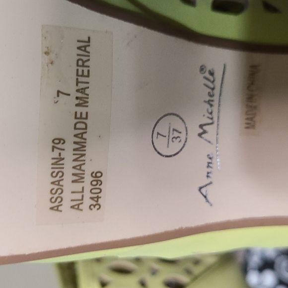 Anne Michelle Assasin Bootie Heels - Picture 6 of 6